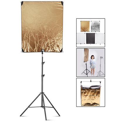 5in1 Flag Panel Reflector & Stand Kit, 80x100cm