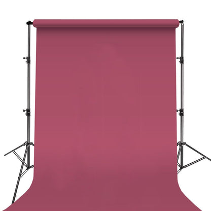BOLLUMA Damson Paper Backdrop 2.7m x 10m and Stand Included