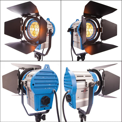 BOLLUMA 650W Studio Fresnel Spotlight, Dimmable, Including 650W Bulb, GY9.5