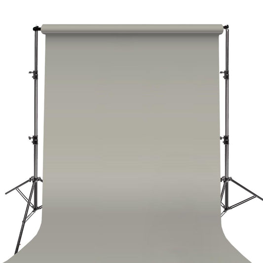 BOLLUMA Platinum Paper Backdrop 2.7m x 10m and Stand Included