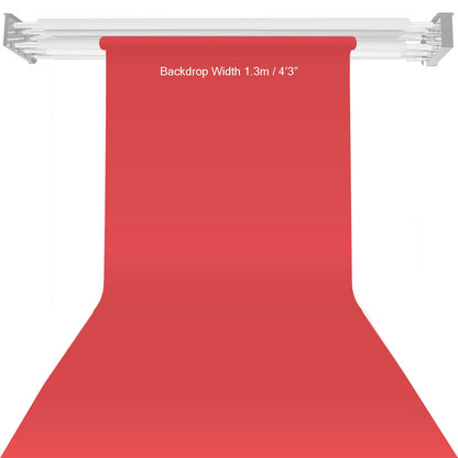 BOLLUMA Seamless Paper Background, 56 - Cherry, 1.35 x 10m