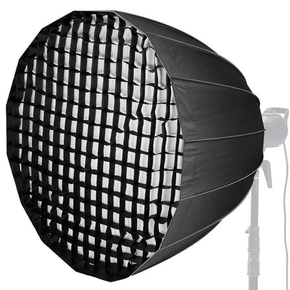 90cm Parabolic Easy Open Softbox, Bowen Mount with Honeycomb Grid