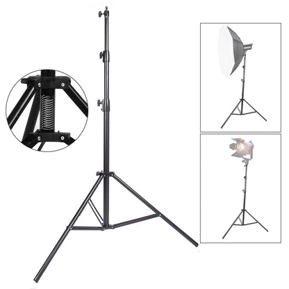 2.7m Spring Cushioned Stand, Heavy Duty, with Multifunction Adaptor