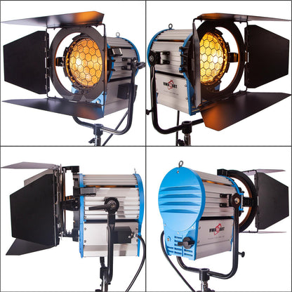 2000W Studio Fresnel Spotlight, Dimmable, Including Bulb, G38