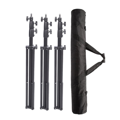 3x 3m Air Cushioned Stand, Heavy Duty and Tripod Bag