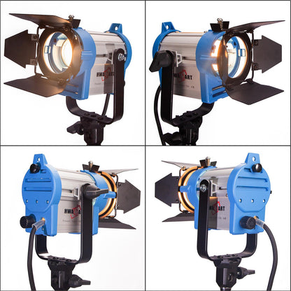 150W Studio Fresnel Spotlight, Including Bulb