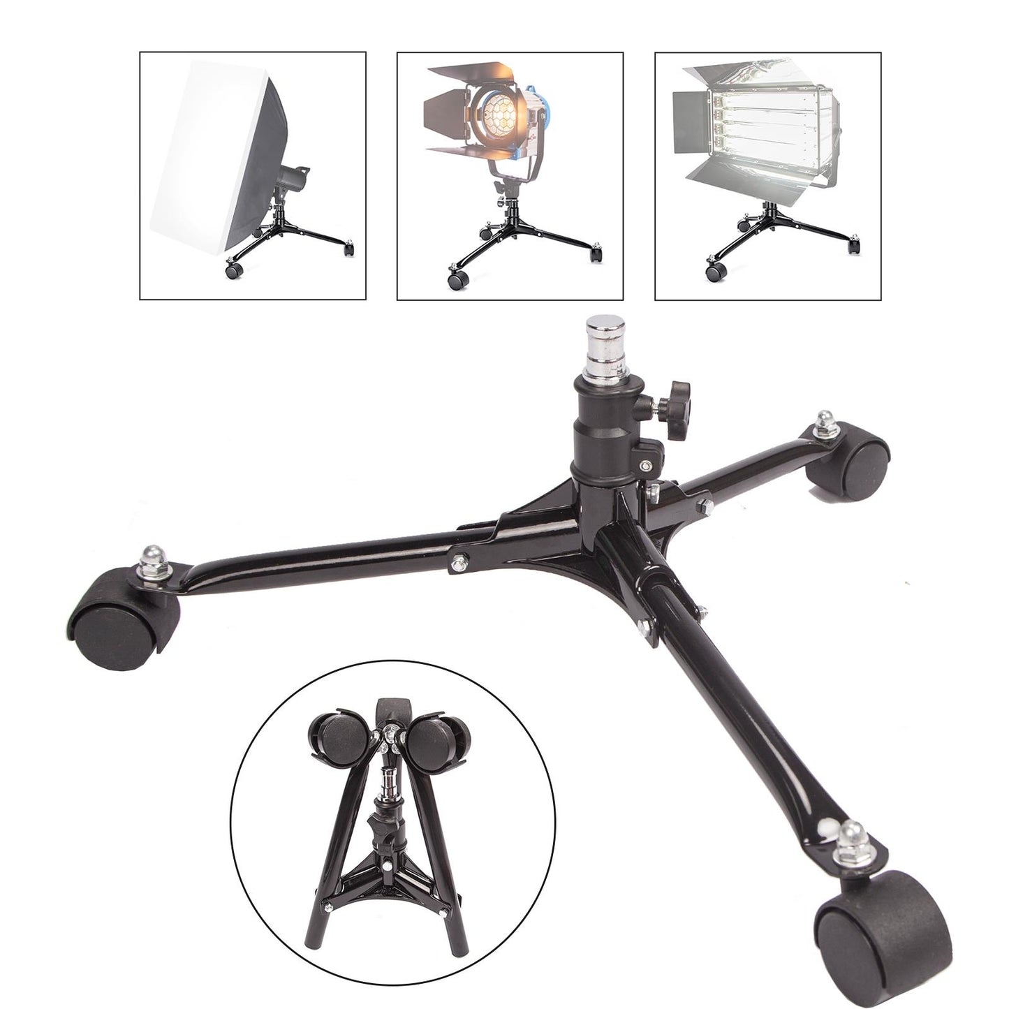 Light Stand Dolly Wheels