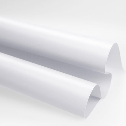 2 Rolls White PVC Backdrop, 1.2m x 2m