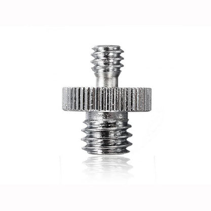 1/4" Male to 3/8" Male Double Ended Screw Adapter Male Thread Screw Adapter for Camera Tripod, 4 Packs