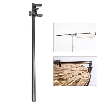 174cm Reflector Holder Boom with Light Stand Mounting Clamp