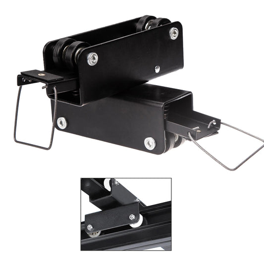 Double Pulley Replacement for Pantograph Ceiling Rail System