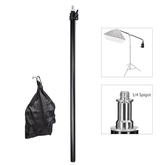 75-135CM Lighting Holding Boom Arm Photo Studio Tripod Sandbag Telescopic Boom Arm for Video Photography Studio Equiptment