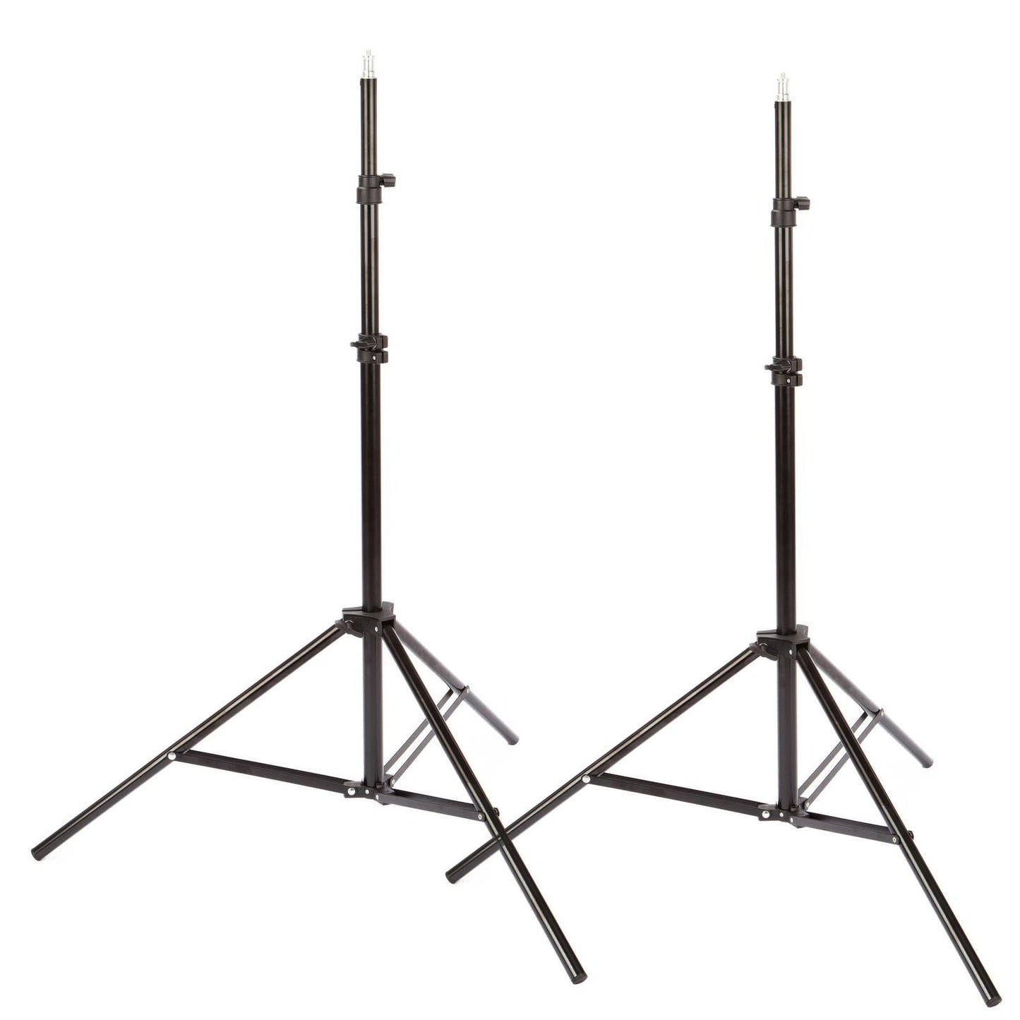 2x Heavy Duty 2m Light Stand