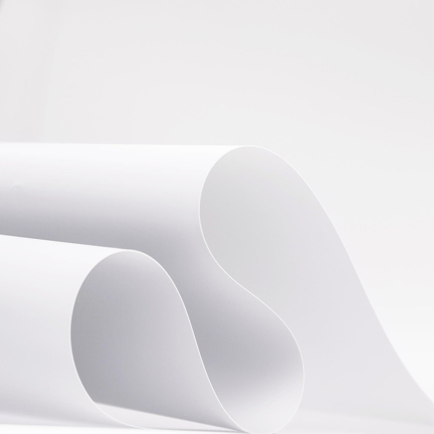 2 Rolls White PVC Backdrop, 1.2m x 2m