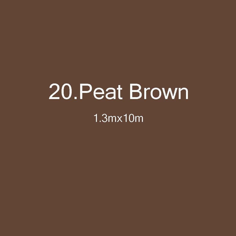 BOLLUMA Peat Brown Paper Backdrop 1.35m x 10m and Stand Included