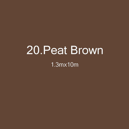 BOLLUMA Peat Brown Paper Backdrop 1.35m x 10m and Stand Included