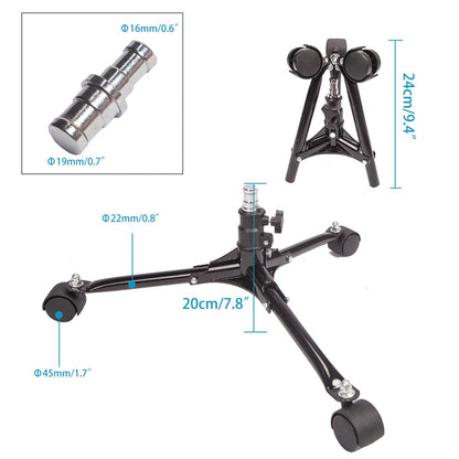 Light Stand Dolly Wheels