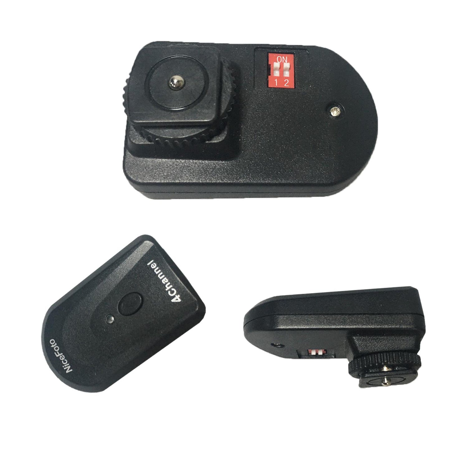 4 Channel Wireless Studio Flash Trigger Fm (Transmitter + Receiver) Set For DSLR