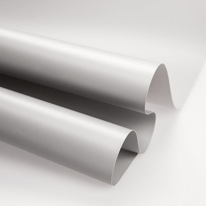 2 Rolls Grey PVC Backdrop, 0.6m x 1.3m