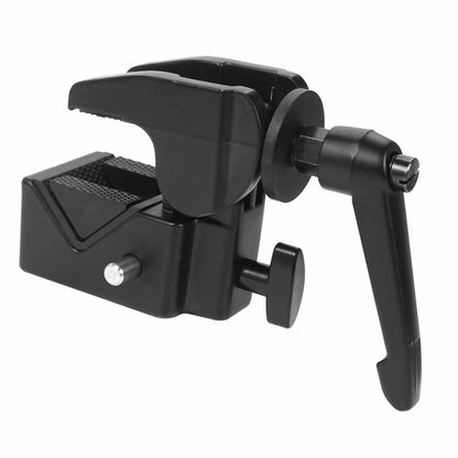 Super Clamp for Photo Studio Cameras, Lights, Umbrellas, Hooks, Shelves, Cross Bars, LED Lighting Photography Video Audio Accessories, Without Stud