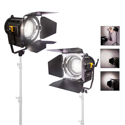 LED Fresnel Spotlight x2 70W